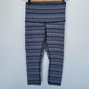 lululemon Wunder Under Crop in Space Dye Twist